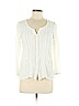 American Eagle Outfitters 100% Rayon White Long Sleeve Blouse Size XS - photo 1