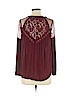 American Eagle Outfitters 100% Rayon Burgundy Long Sleeve Blouse Size XS - photo 2