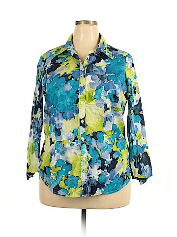 Coldwater Creek Long Sleeve Button-Down Shirt (view 1)