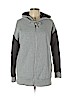 Victoria's Secret Pink Gray Zip Up Hoodie Size L - photo 1