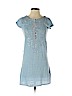 Calypso St. Barth 100% Linen Blue Casual Dress Size XS - photo 1