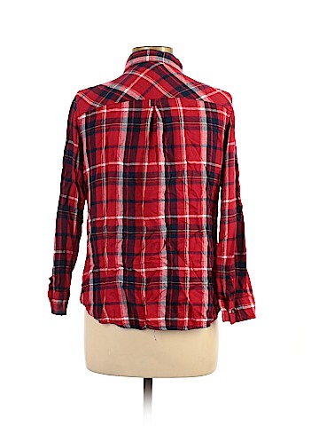 Isabel Maternity Long Sleeve Button-Down Shirt (view 2)