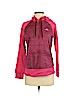 Adidas 100% Polyester Pink Pullover Hoodie Size S - photo 1