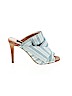 White House Black Market Blue Heels Size 6 - photo 1