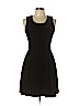 Aqua 100% Polyester Black Casual Dress Size L - photo 1