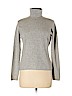 Neiman Marcus Gray Cashmere Pullover Sweater Size M - photo 1