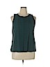 Ann Taylor LOFT Teal Sleeveless Top Size XL - photo 1