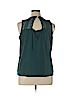 Ann Taylor LOFT Teal Sleeveless Top Size XL - photo 2