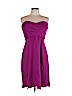 Amsale 100% Silk Purple Cocktail Dress Size 14 - photo 1