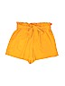 Charlotte Russe 100% Polyester Yellow Dressy Shorts Size M - photo 1