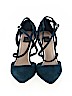 White House Black Market Blue Heels Size 6 - photo 2