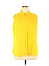 Apt. 9 100% Polyester Yellow Sleeveless Blouse Size XL - photo 1