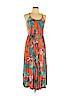 H&M 100% Viscose Orange Casual Dress Size M - photo 1