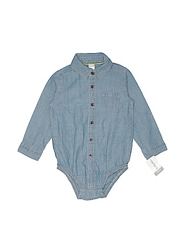 Carter's Long Sleeve Onesie (view 1)