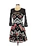 Material Girl Black Cocktail Dress Size L - photo 1