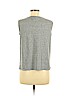 Madeworn 100% Cotton Gray Sleeveless T-Shirt Size M - photo 2