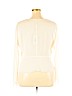 Armani Collezioni 100% Silk Ivory Long Sleeve Silk Top Size 16 - photo 2