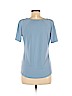 Charter Club Blue Short Sleeve Top Size S (petite) - photo 2