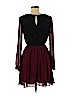 Sequin Hearts 100% Polyester Burgundy Casual Dress Size M - photo 2