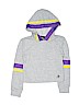 Athletech 100% Cotton Stripes Gray Pullover Hoodie Size S (kids) - photo 1