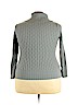 Lafayette 148 New York Gray Turtleneck Sweater Size 3X - photo 2