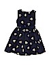 Mini Boden Hearts Blue Dress Size 6 - 7 - photo 2