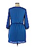 City Triangles 100% Polyester Blue Casual Dress Size XL - photo 2