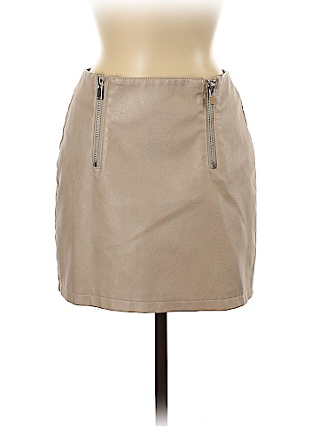 Forever 21 Faux Leather Skirt (view 1)