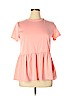 Assorted Brands Pink Short Sleeve Top Size XL - photo 1