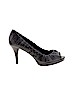 Nine West Black Heels Size 6 1/2 - photo 1