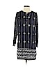 Ann Taylor LOFT 100% Polyester Blue Casual Dress Size XS (petite) - photo 1