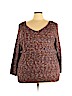 14th & Union Burgundy Pullover Sweater Size 3X - photo 1