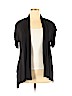 Ambiance Apparel Black Cardigan Size 1X - photo 1