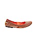 Lauren by Ralph Lauren 100% Leather Tan Flats Size 8 1/2 - photo 1