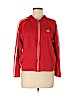 Adidas 100% Polyester Red Track Jacket Size M - photo 1