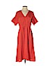 Everlane 100% Triacetate Red Casual Dress Size 4 - photo 1