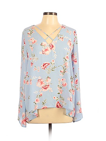 Lush Long Sleeve Blouse (view 1)