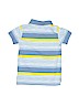 Crown & Ivy Stripes Blue Short Sleeve Polo Size 2T - photo 2