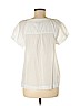 Tommy Hilfiger 100% Cotton White Short Sleeve Blouse Size M - photo 2