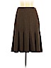Lida Baday 100% Wool Brown Wool Skirt Size 6 - photo 2