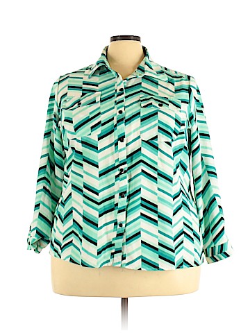 Notations Long Sleeve Blouse (view 1)