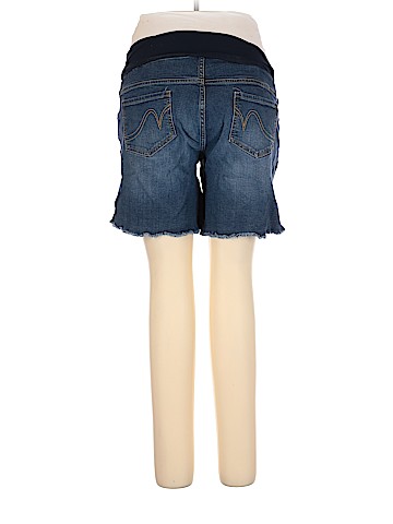 Indigo Blue Denim Shorts (view 2)