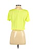 Victoria's Secret Pink 100% Polyester Yellow Short Sleeve T-Shirt Size XS - photo 2