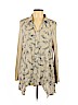 Style&Co Tan Long Sleeve Blouse Size XL - photo 1