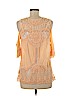Taylor & Sage 100% Cotton Orange Short Sleeve Top Size M - photo 2