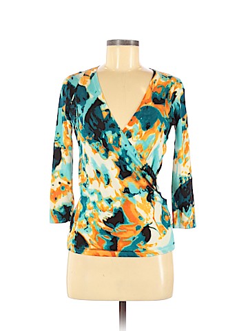 Anne Klein 3/4 Sleeve Silk Top (view 1)