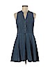 Almost Famous 100% Cotton Blue Casual Dress Size M - photo 1