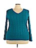 St. John's Bay Blue Pullover Sweater Size 3X - photo 1