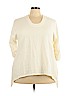 Oh My Gauze! Ivory 3/4 Sleeve Blouse Size 3X - photo 1