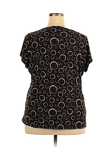 Worthington Short Sleeve Blouse (view 2)
